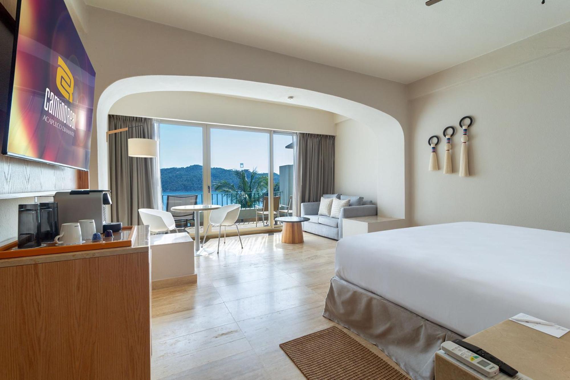 Camino Real Acapulco Diamante Hotel Eksteriør billede Deluxe Ocean View Room